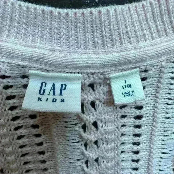Gap Kids Pink Knit Open Front Shrug (K18) - Picture 5 of 7